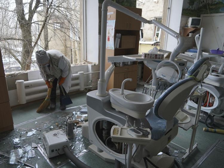 Serangan Rusia Hantam Rumah Sakit di Ukraina