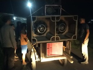 Polisi Amankan Warga Kota Blitar yang Bangunkan Sahur Pakai Sound Horeg