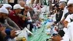 Suasana Buka Puasa di Masjidil Haram Makkah