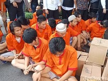 91 Pelaku Kejahatan Terjaring Operasi Pekat Musi 2025 Palembang