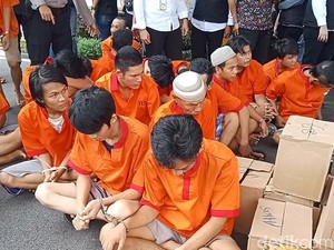 91 Pelaku Kejahatan Terjaring Operasi Pekat Musi 2025 Palembang