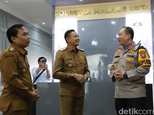 Perkuat Sinergitas, Wali Kota Silaturahmi ke Polresta Malang Kota
