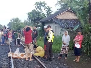 Pria Tewas Tertabrak KA Pangrango di Sukabumi, Sempat Terpental 20 Meter