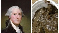 George Washington yang dikenal sebagai bapak pendiri Amerika menyukai saus jamur. Ia mulai menikmati saus tersebut selama dinas militernya. Terbuat dari jamur, ikan teri, dan lobak pedas. Foto: ranker.com