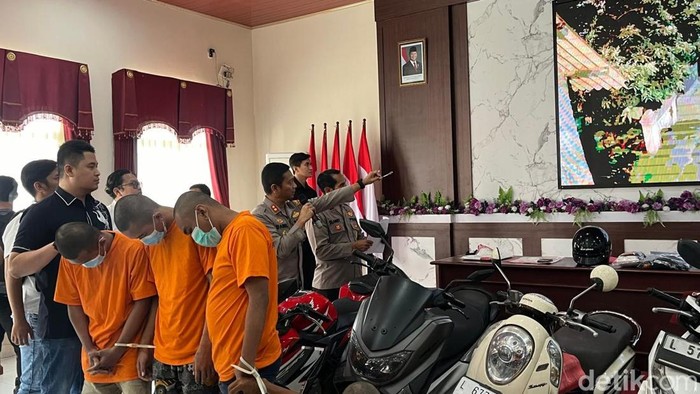 3 pelaku curanmor Kota Mojokerto