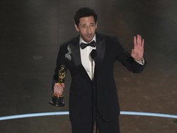 Adrien Brody Lempar Permen Karet Bekas ke Pacar di Oscars, Banjir Hujatan