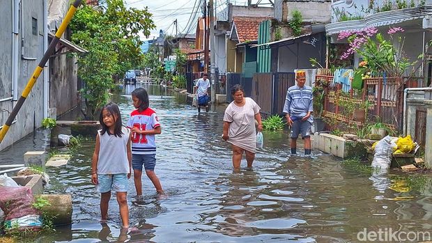 Banjir di GBI Kabupaten Bandung