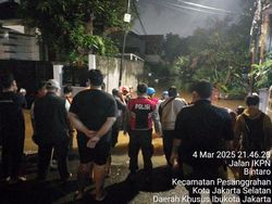 Banjir di Kompleks IKPN Bintaro Makin Parah, Tinggi Air Kini 4 Meter