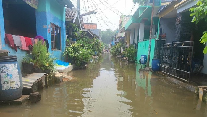Banjir di Perumahan Cileungsi, Bogor