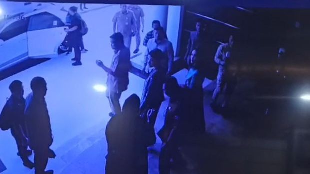 Tangkapan layar saat Bobby Nasution tiba di Balai Kota Medan