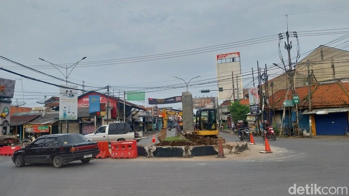 Bunderan Kadipaten Majalengka Dibongkar