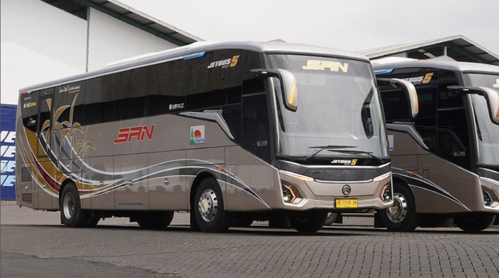 Bus baru PO SAN