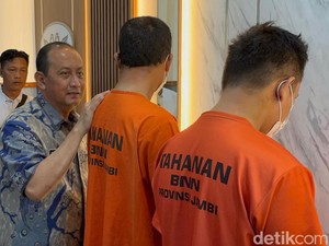 BNNP Jambi Amankan Sabu 25 Kg Asal Medan, Disimpan di Mobil Rental