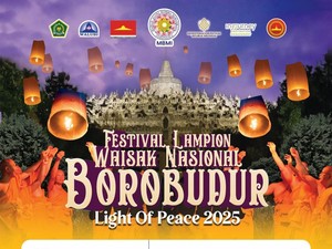 Festival Lampion Waisak 2025 di Borobudur, Cek Jadwal dan Harga Tiket