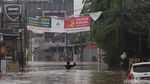 Jalan Raya Pekayon Banjir, Lalu Lintas Terputus