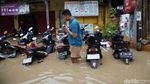 Jalan Raya Pekayon Banjir, Lalu Lintas Terputus