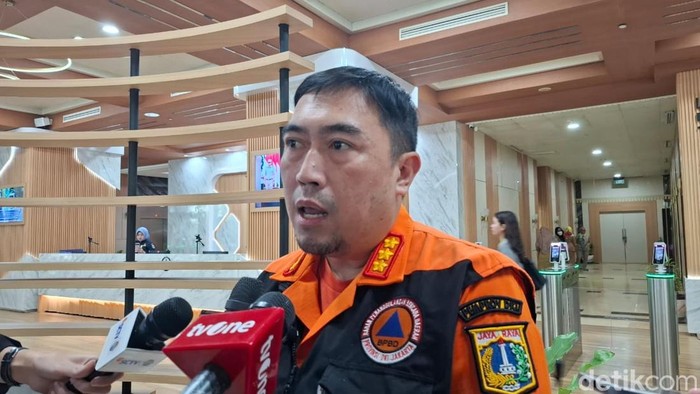 Kapusdatin BPBD DKI Jakarta, Mohammad Yohan. (Brigitta Belia Permata Sari/detikcom)