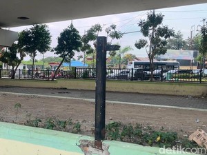 Viral Pagar Besi di Medan Hilang Dicuri Meski Dekat Pos Polisi