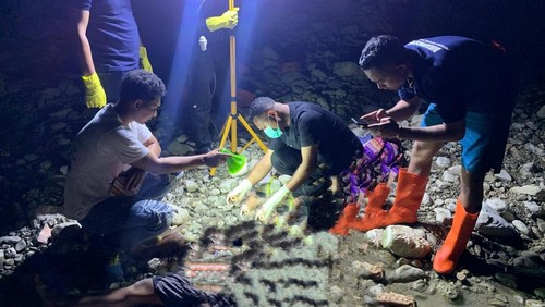 Korban pembacokan ayah kandung hingga tewas di Sungai Noeponof, Desa Skinu, Kecamatan Toianas, TTS, NTT. (Dok. Polres TTS)