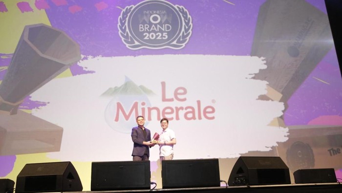 Le Minerale Raih Wow Brand 2025, Jadi Air Minum Paling Direkomendasikan