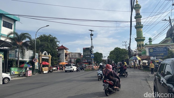 Lokasi perang sarung di Rungkut Surabaya