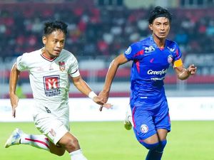Hasil Liga 1: Chino Brace, Malut United Tekuk Arema FC 2-1