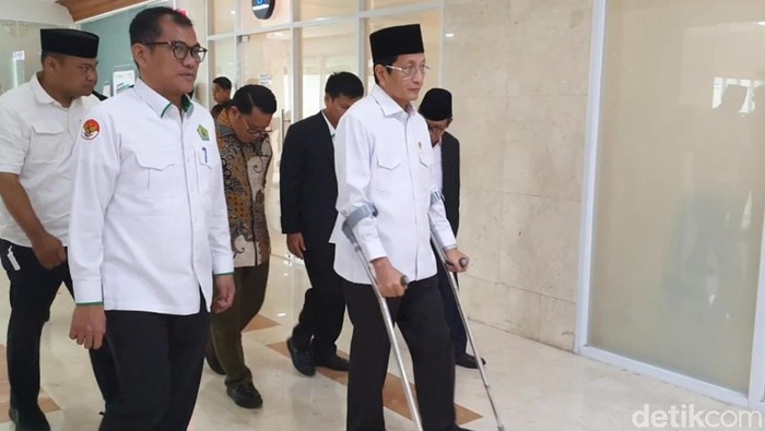 Menag Nasaruddin Umar. (Dwi Rahmawati/detikcom).