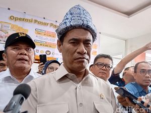 Cek Operasi Pasar di Palembang, Mentan: Jangan Coba-coba Permainkan Harga!