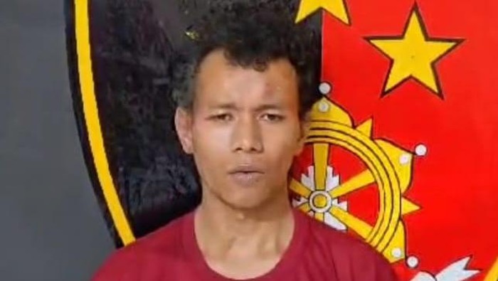 Pelaku RI, residivis curat yang ditangkap karena kasus pencurian motor di Musi Rawas