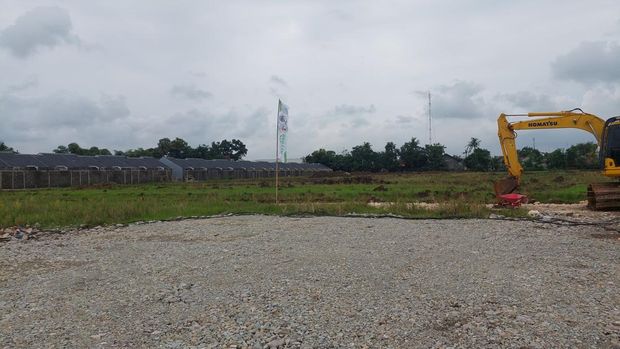 Peletakan batu pertama atau groundbreaking pembangunan perumahan subsidi Ayyasa Residence di Karawang Timur, Jawa Barat.