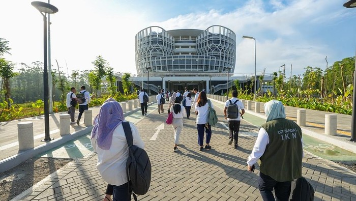 Penampakan kantor Otorita IKN
