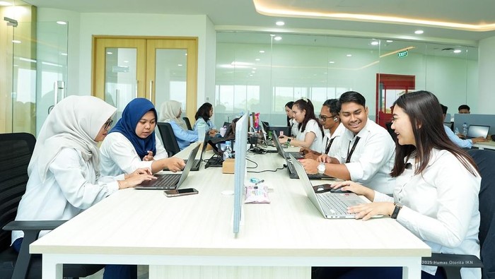 Penampakan kantor Otorita IKN