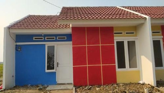 Penampakan Rumah Green Lavender Sukamekar
