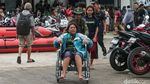Kawasan PGP Bekasi Banjir, Warga Ngungsi di Posko Pengungsian BNPB