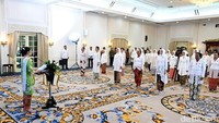 Arumi dilantik oleh Ketua Umum Dekranas Pusat Selvi Gibran Rakabuming di Istana Wakil Presiden RI di Jalan Medan Merdeka Selatan Jakarta Pusat pada Senin (3/3)kemarin.