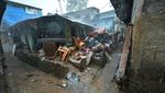Potret Jembatan Rusak Imbas Banjir Bandang di Cisarua