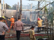 Kandang di Gesi Sragen Terbakar, Ribuan Anak Ayam Mati Terpanggang