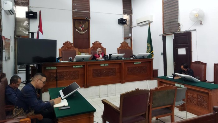 Sidang praperadilan di PN Jaksel (Kurniawan/detikcom)