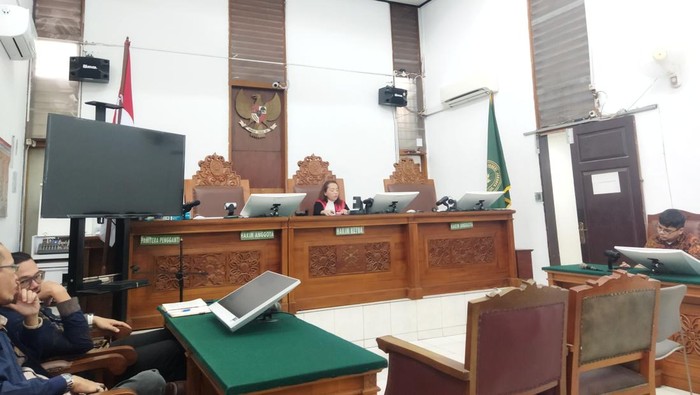 Sidang praperadilan LP3HI terkait Sudin (Kurniawan/detikcom)