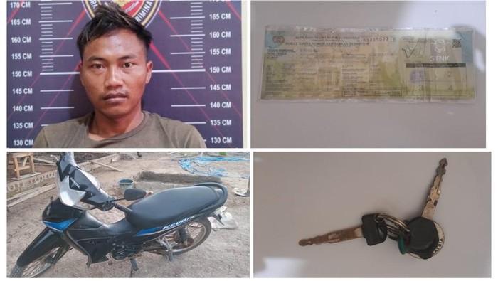 spesialis curanmor di Banyuasin ditangkap polisi