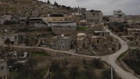 No Other Land diproduksi antara tahun 2019 hingga 2023 dan mengikuti perjalanan Basel Adra, seorang aktivis Palestina yang mendokumentasikan penghancuran desanya, Masafer Yatta, oleh tentara Israel. (AP Photo/Leo Correa)  