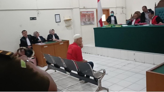 Terdakwa Samudra jalani sidang tuntutan di Pengadilan Negeri Kelas 1 Palembang