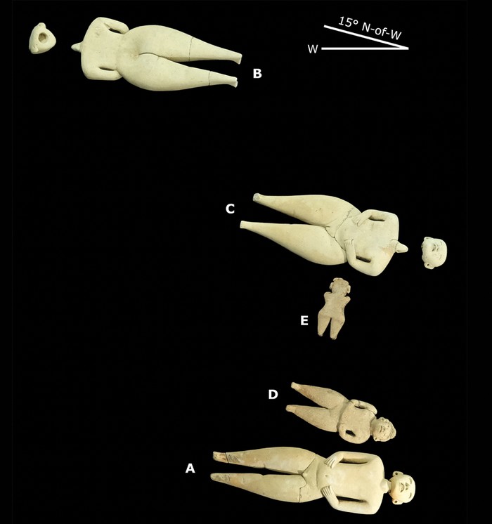 'Action figure' keramik berusia 2.400 tahun ditemukan di atas piramida El Salvador