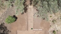 Lokasi boneka-boneka tersebut di piramida tertinggi di lokasi tersebut mengisyaratkan bahwa boneka-boneka tersebut digunakan untuk ritual publik, demikian kata para arkeolog dilansir dari Live Science, Rabu (5/3/2025). Foto: J Przedwojewska-G Prejs et al/PASI via cambridge.org