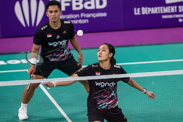 Amri Syahnawi/Nita Violina Marwah punya tekad tinggi di turnamen BWF Super 300 Orleans Masters 2025. Mereka inginkan gelar juara.