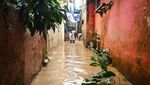 Banjir di Kebon Pala Jakarta Mulai Surut