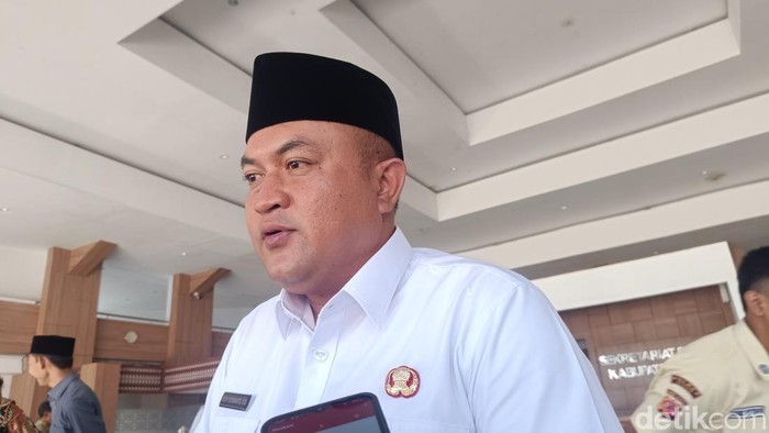 Bupati Bogor Rudy Susmanto. Foto: Rizky/detikcom.