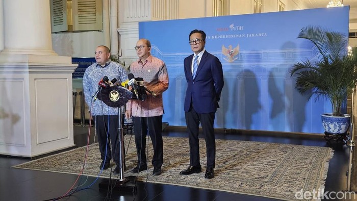 Presiden Prabowo Subianto saat peresmian layanan Bank Emas di The Gade Tower, Jakarta Pusat, Rabu (26/2/2025).