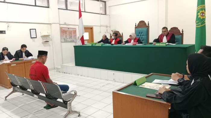 Datuk terdakwa penganiayaan dokter koas Unsri jalani sidang perdana di PN Palembang