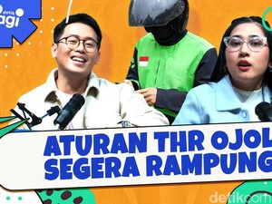 Aturan THR Ojol Segera Rampung